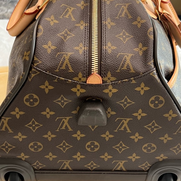 Authentic LOUIS VUITTON Eole 50 LV Monogram Duffel Rolling Travel Bag, Like NEW! - Picture 5 of 17